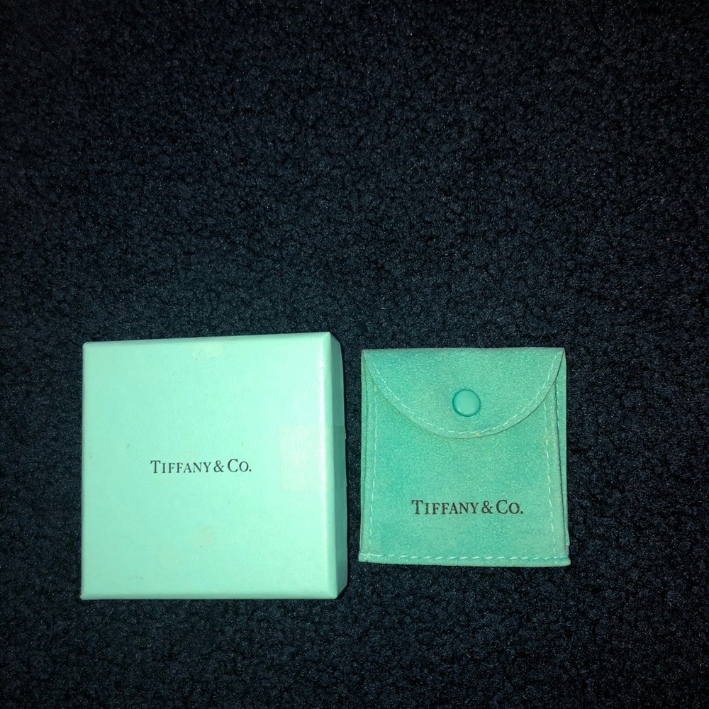 Tiffany Silver “K” Necklace